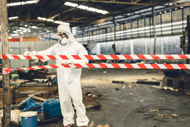 Professional Unattended Death Cleanup technician working in Allentown, PA